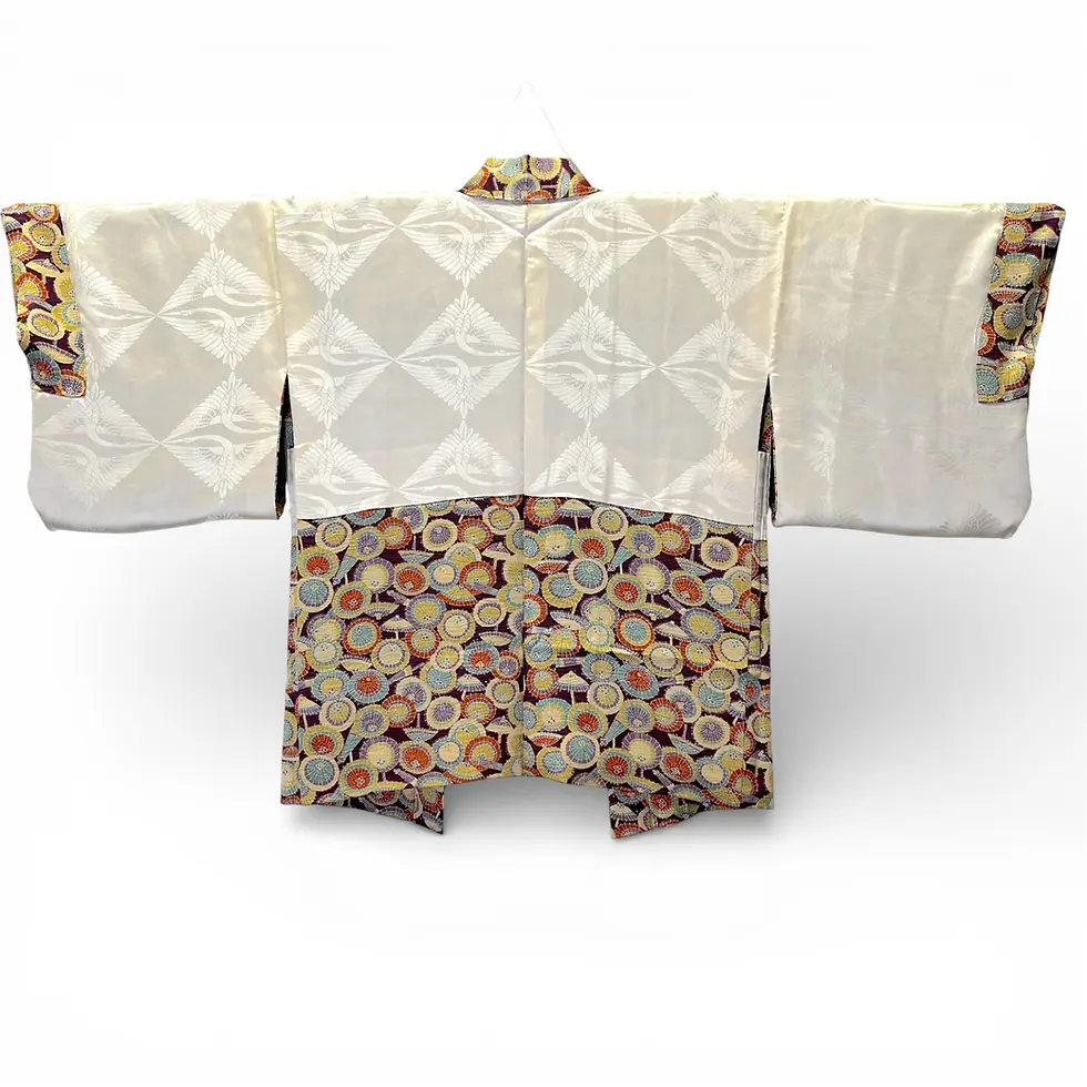 Miniatura: giacca haori kimono giapponese