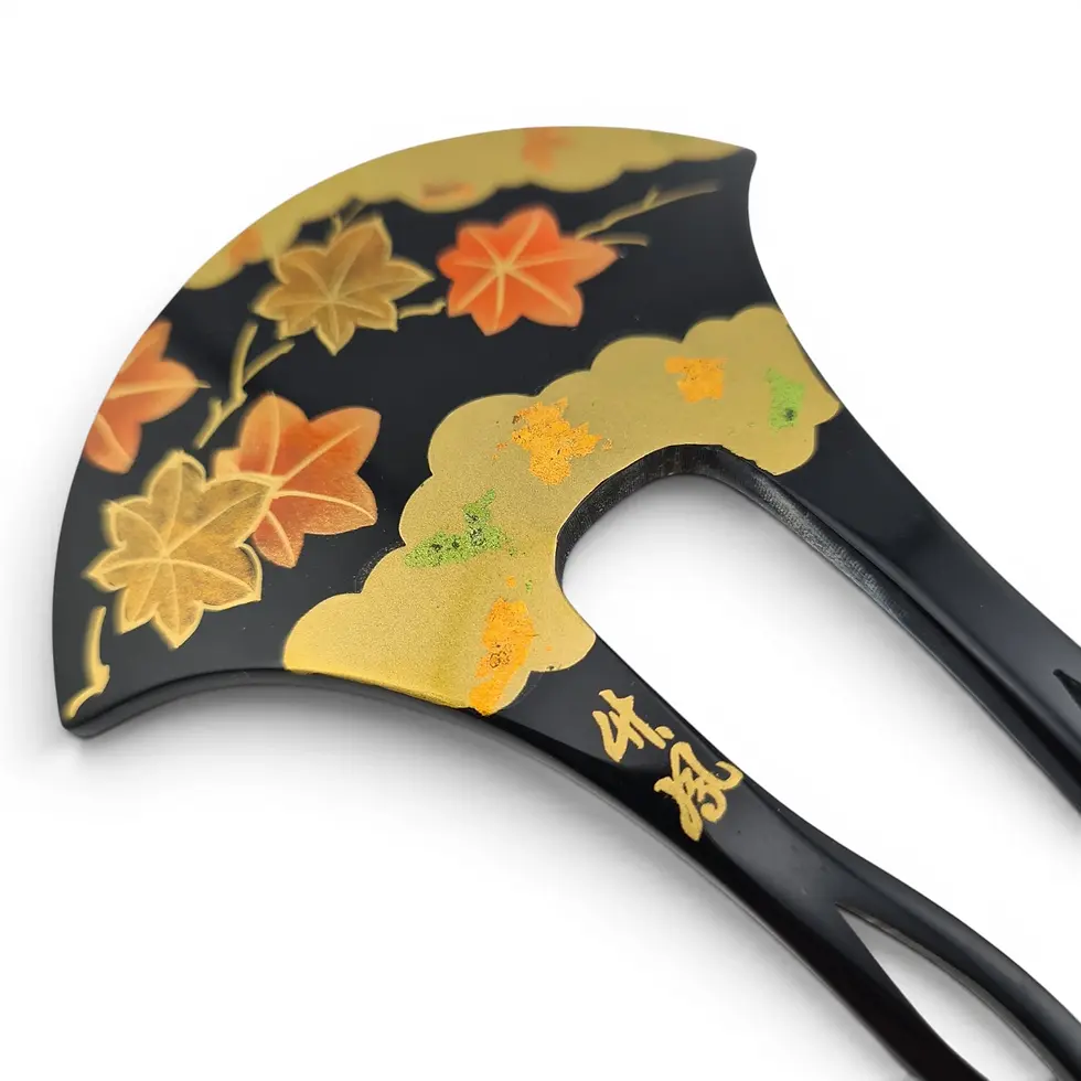 Miniatura: fermacapelli giapponese kanzashi
