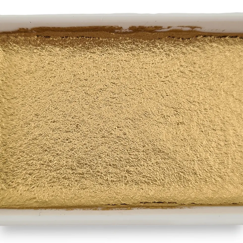 Miniatura: pigmento colorato oro giapponese tempera