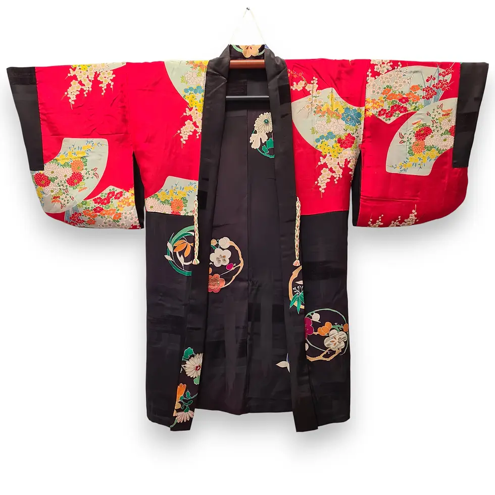 Miniatura: giacca haori kimono giapponese