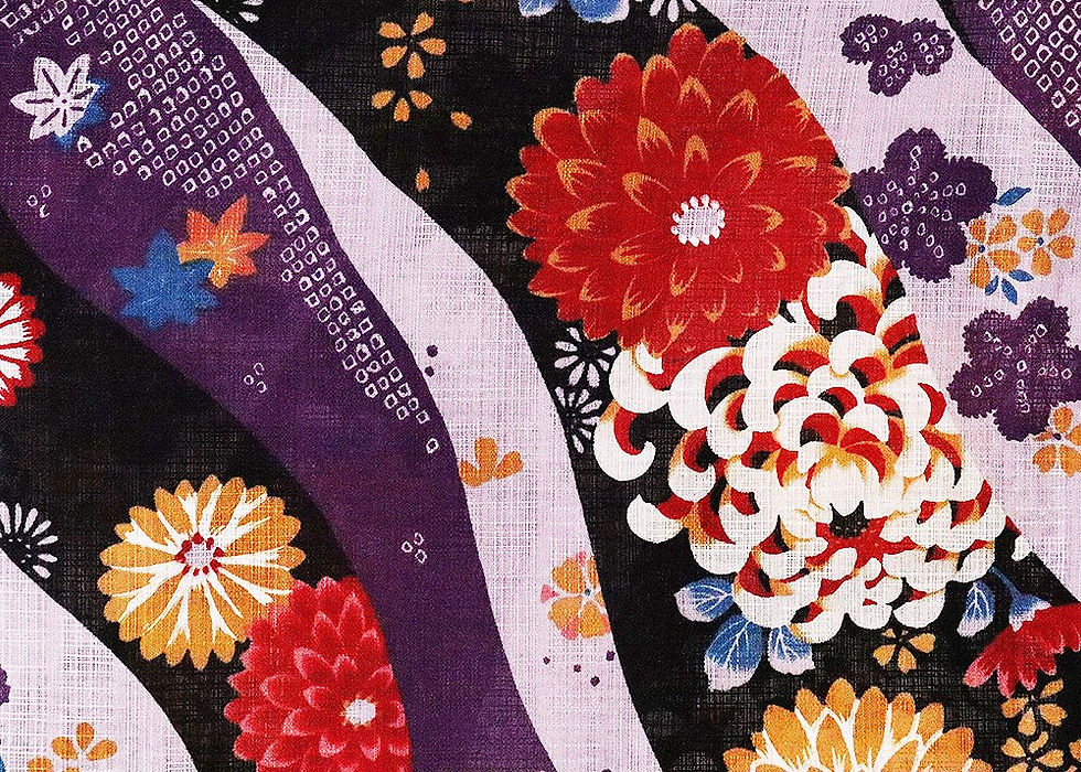 Miniatura: kimono yukata giapponese