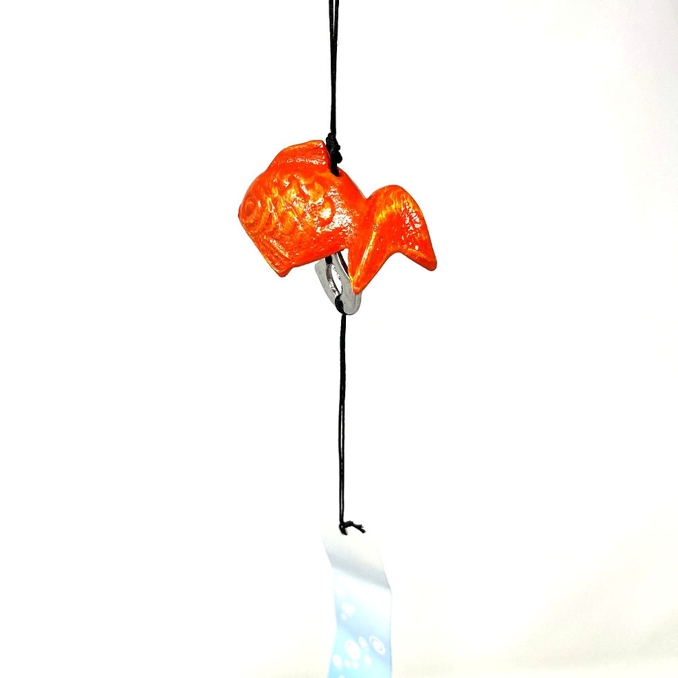 Miniatura: campanello furin giapponese a pesce