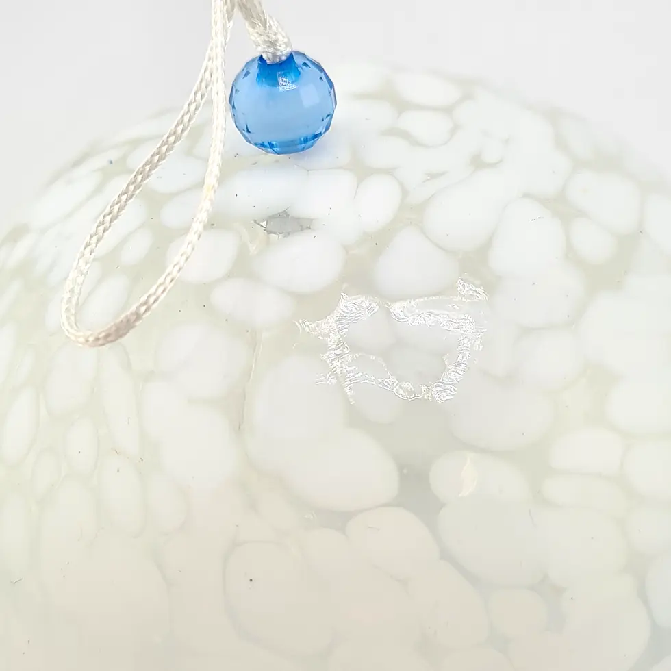 Miniatura: campanello furin giapponese vetro neve