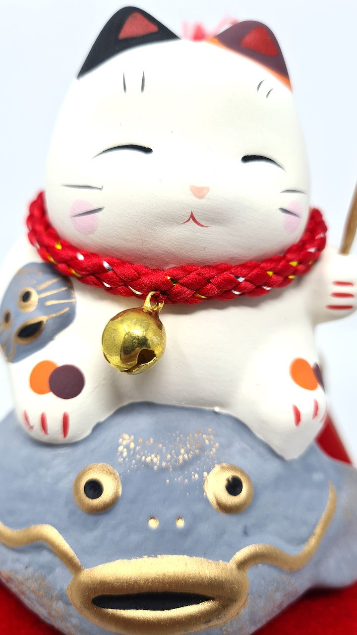 Miniatura: gatto portafortuna manekineko