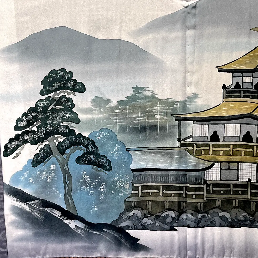 Miniatura: giacca haori kimono giapponese