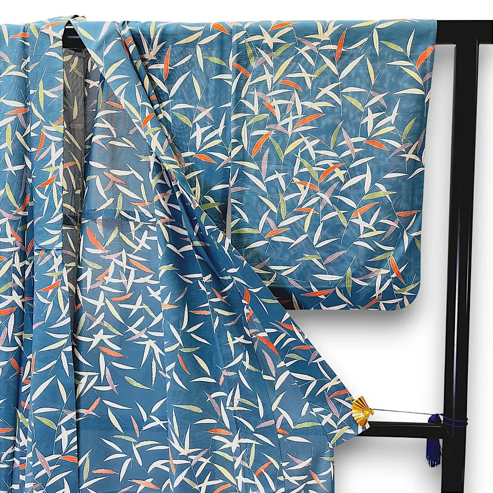 Miniatura: kimono giapponese yukata