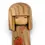Miniatura: bambola kokeshi giapponese