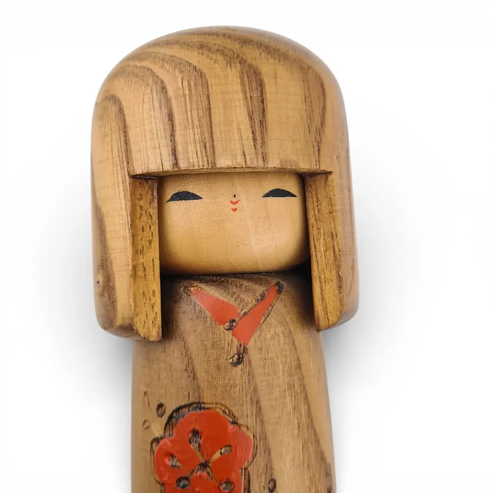 Miniatura: bambola kokeshi giapponese