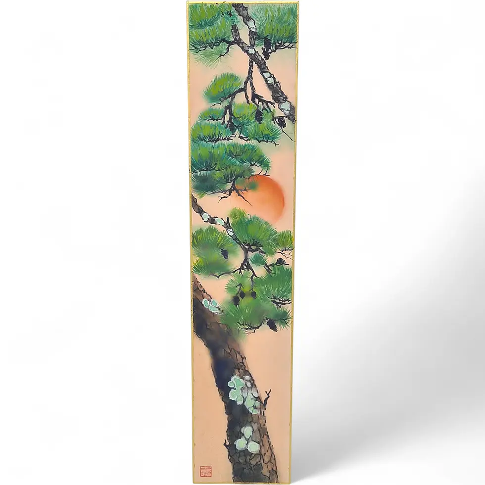 dipinto giapponese tanzaku