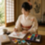 colori giapponesi tempere pigmenti