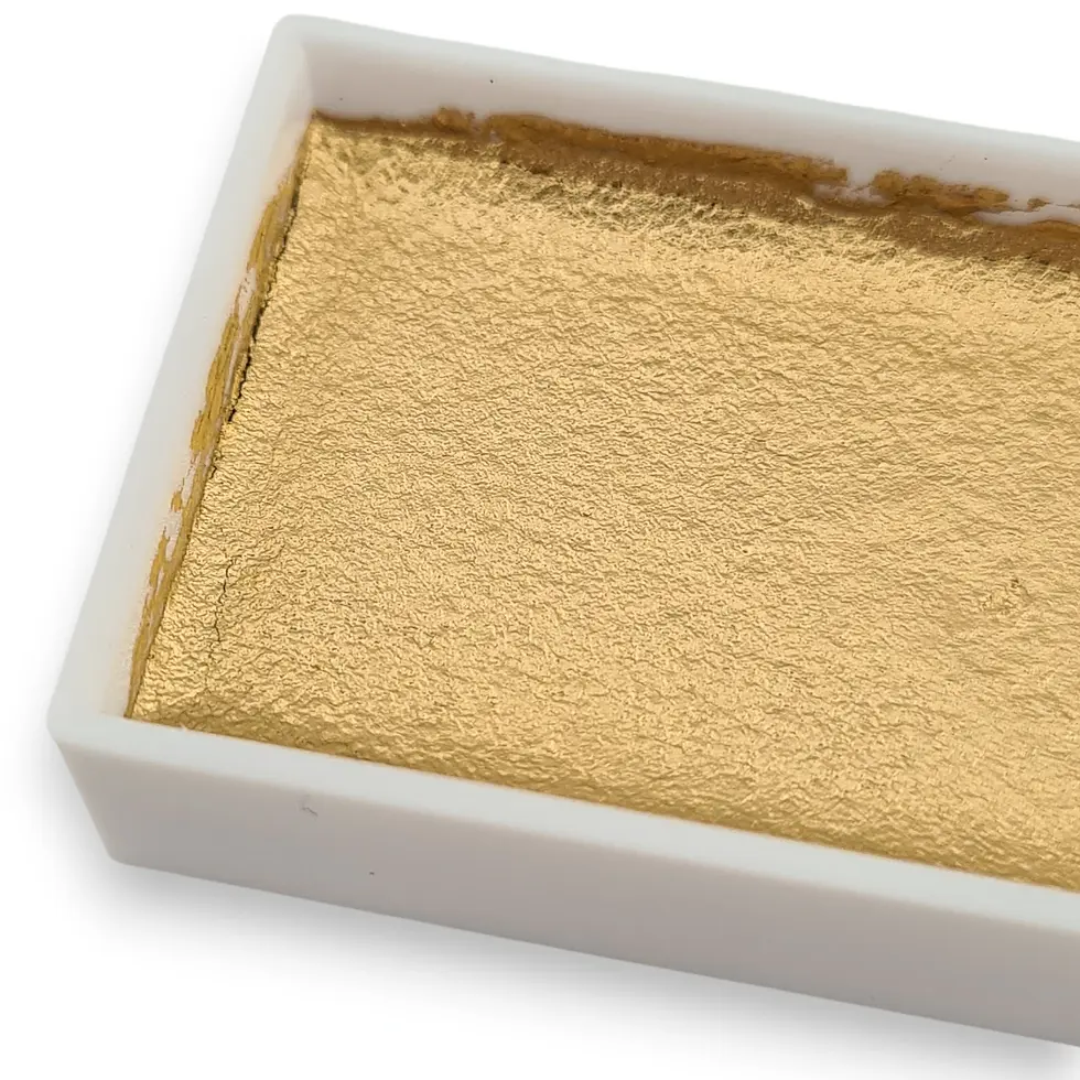 Miniatura: pigmento colorato oro giapponese tempera