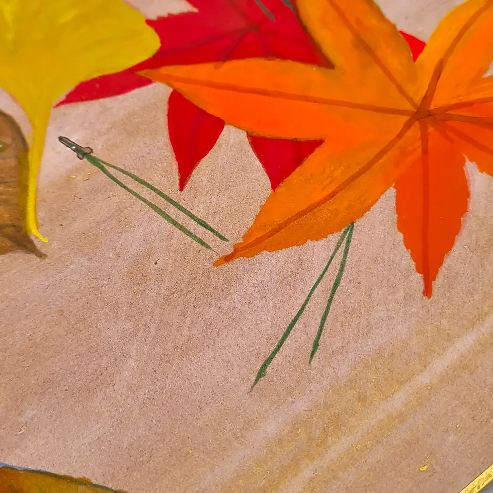 Miniatura: dipinto shikishi giapponese