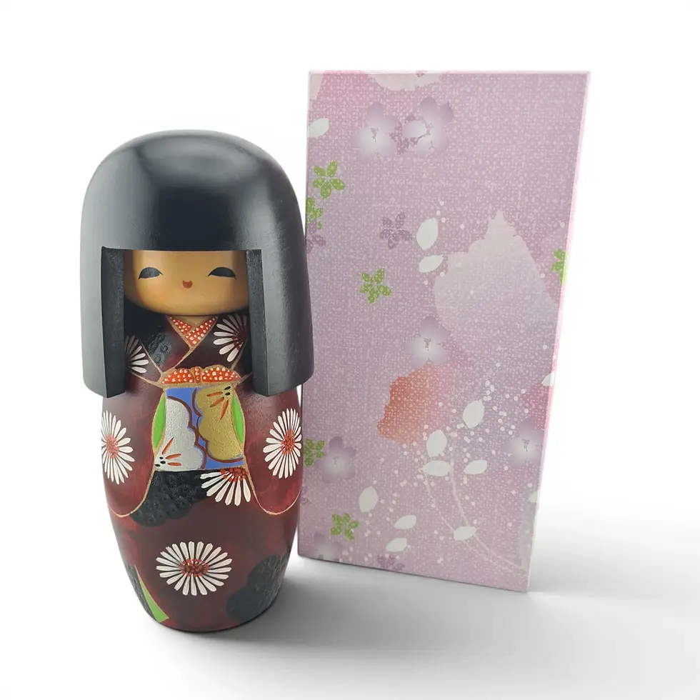 bambola kokeshi giapponese