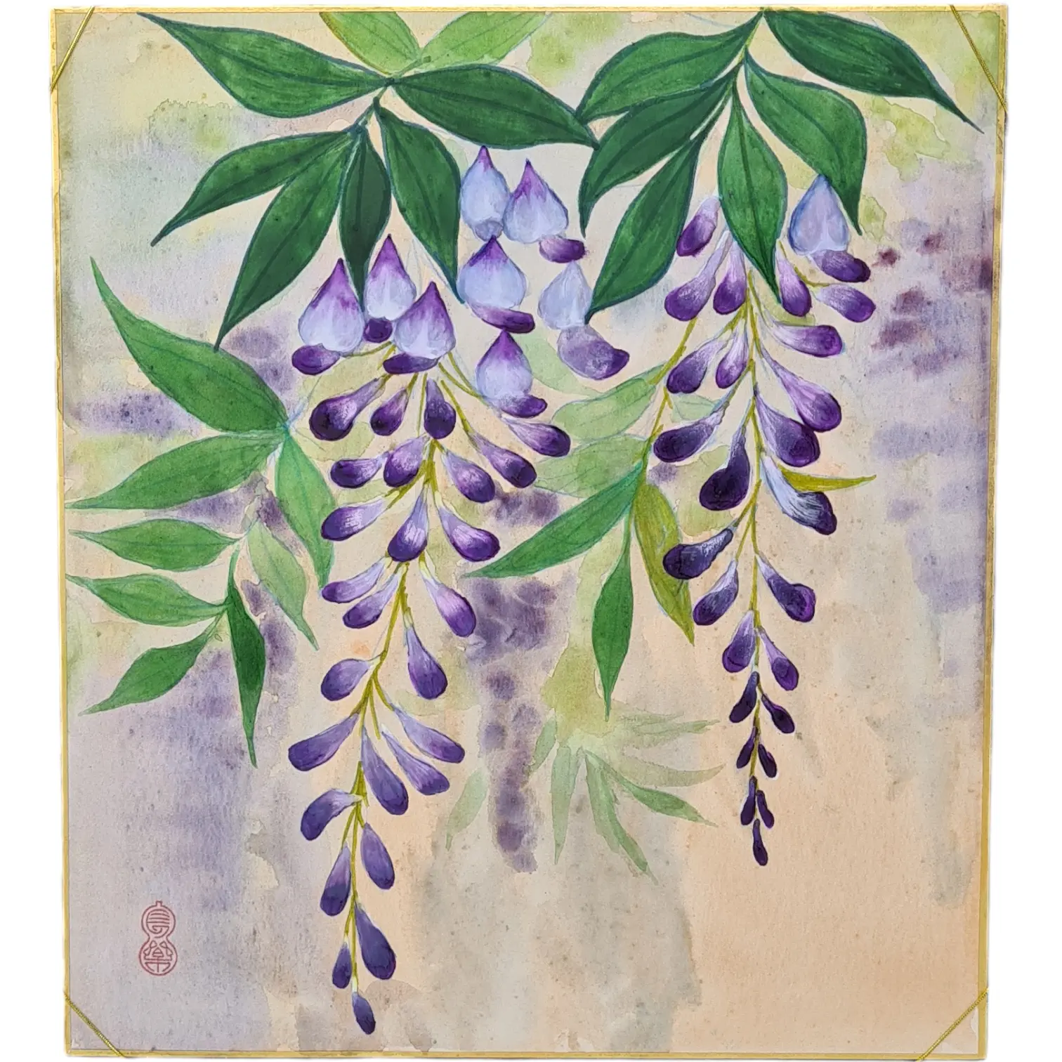 dipinto shikishi giapponese