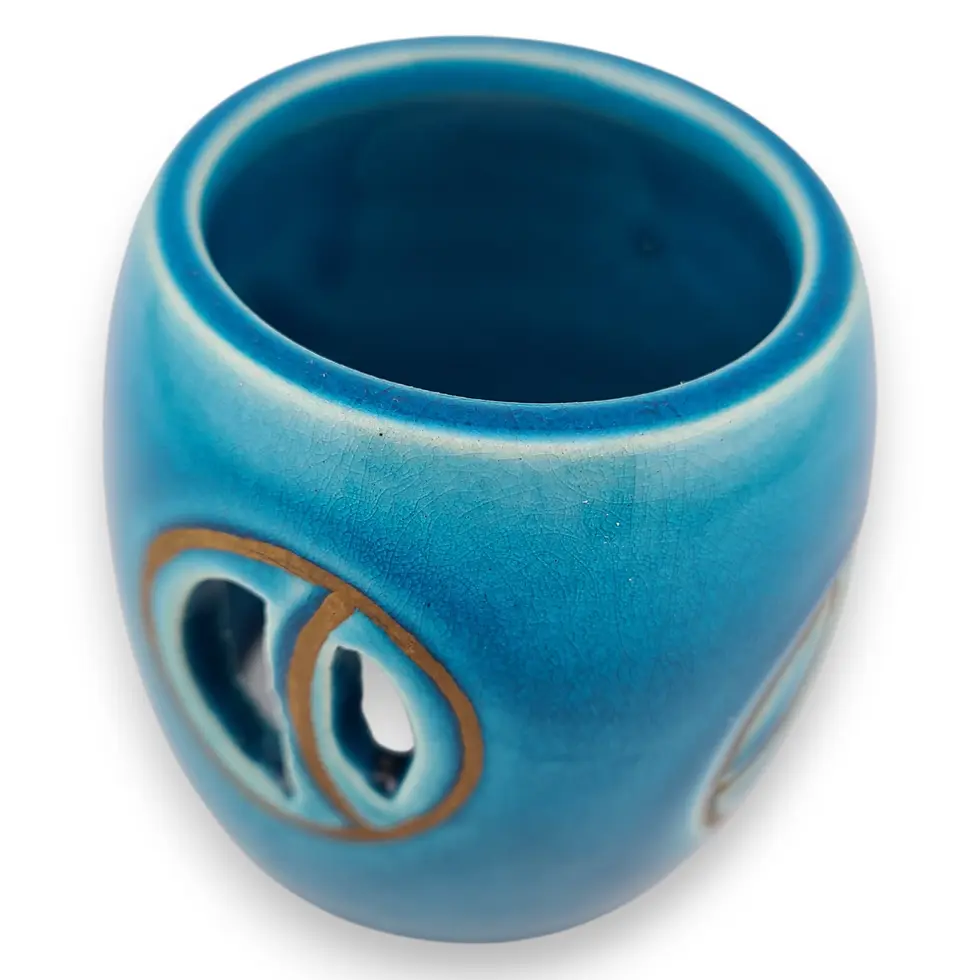 Miniatura: poggia mestolo giapponese futaoki per mestolo hishaku