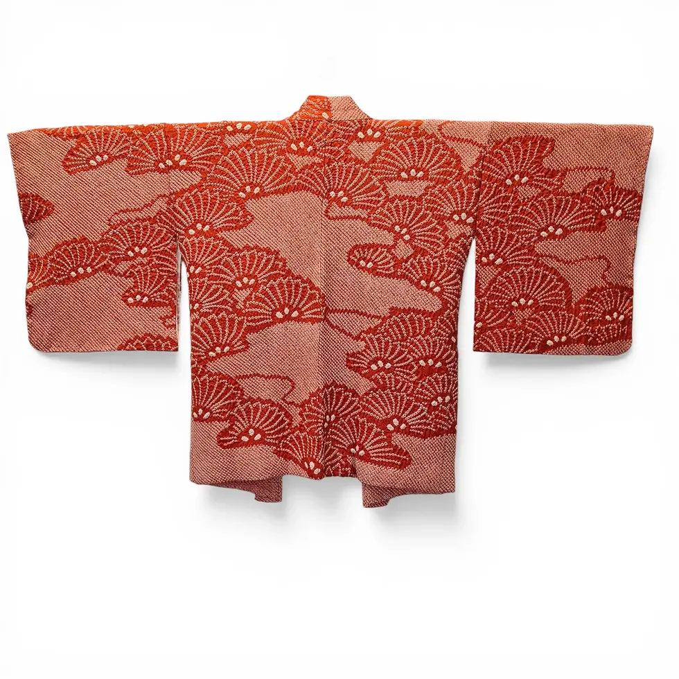 Miniatura: giacca haori giapponese shibori