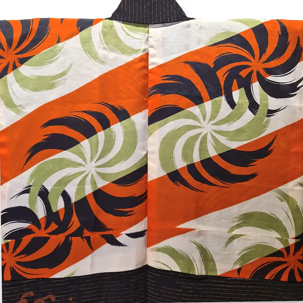 Miniatura: giacca haori kimono giapponese