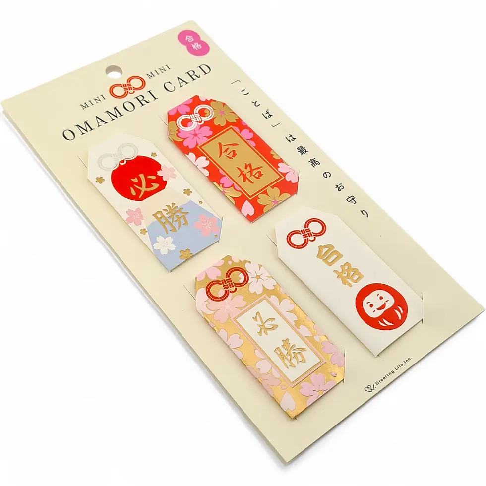 Miniatura: omamori card giapponesi