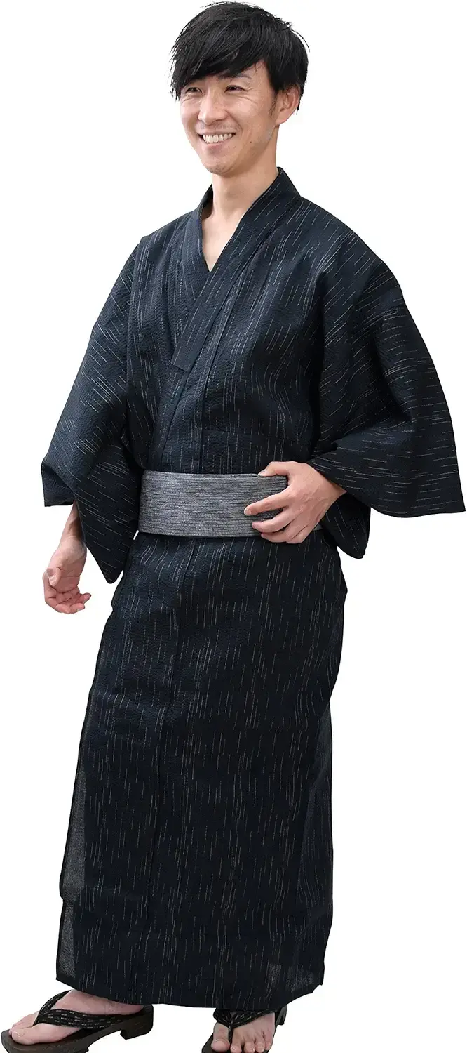 Miniatura: kimono giapponese yukata maschile