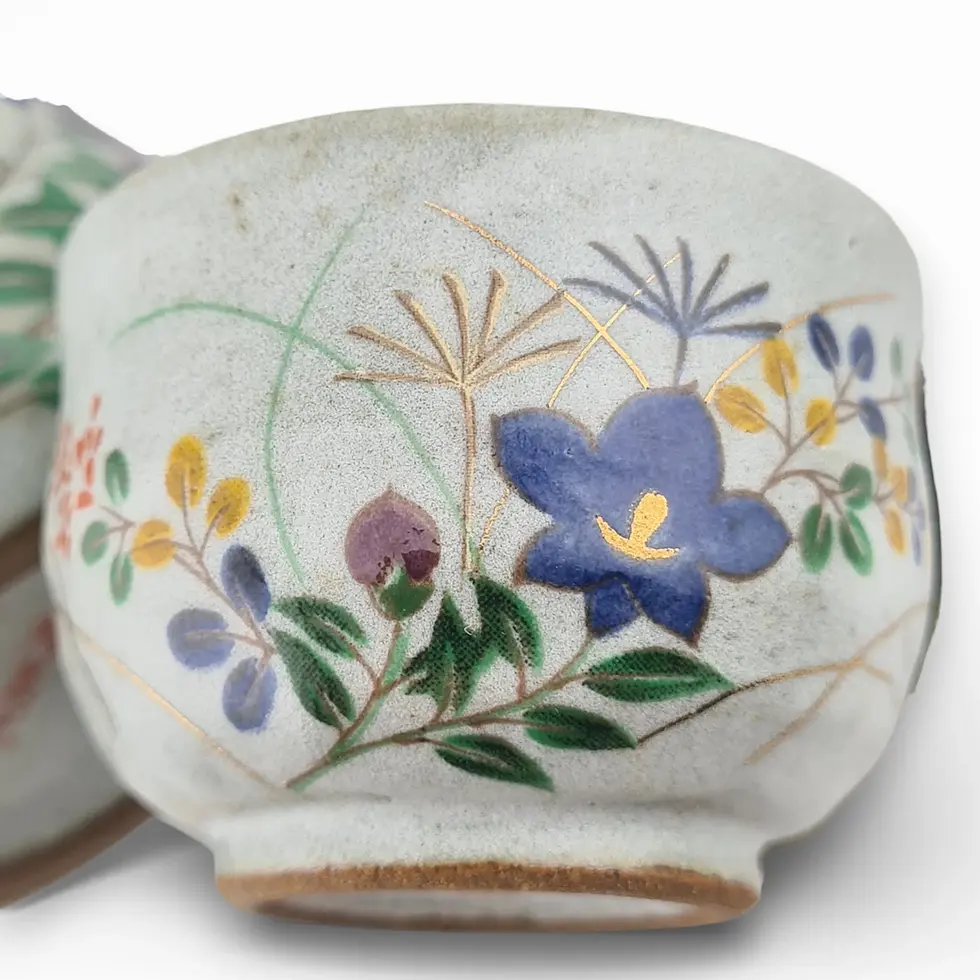 Miniatura: servizio sake giapponese kutani