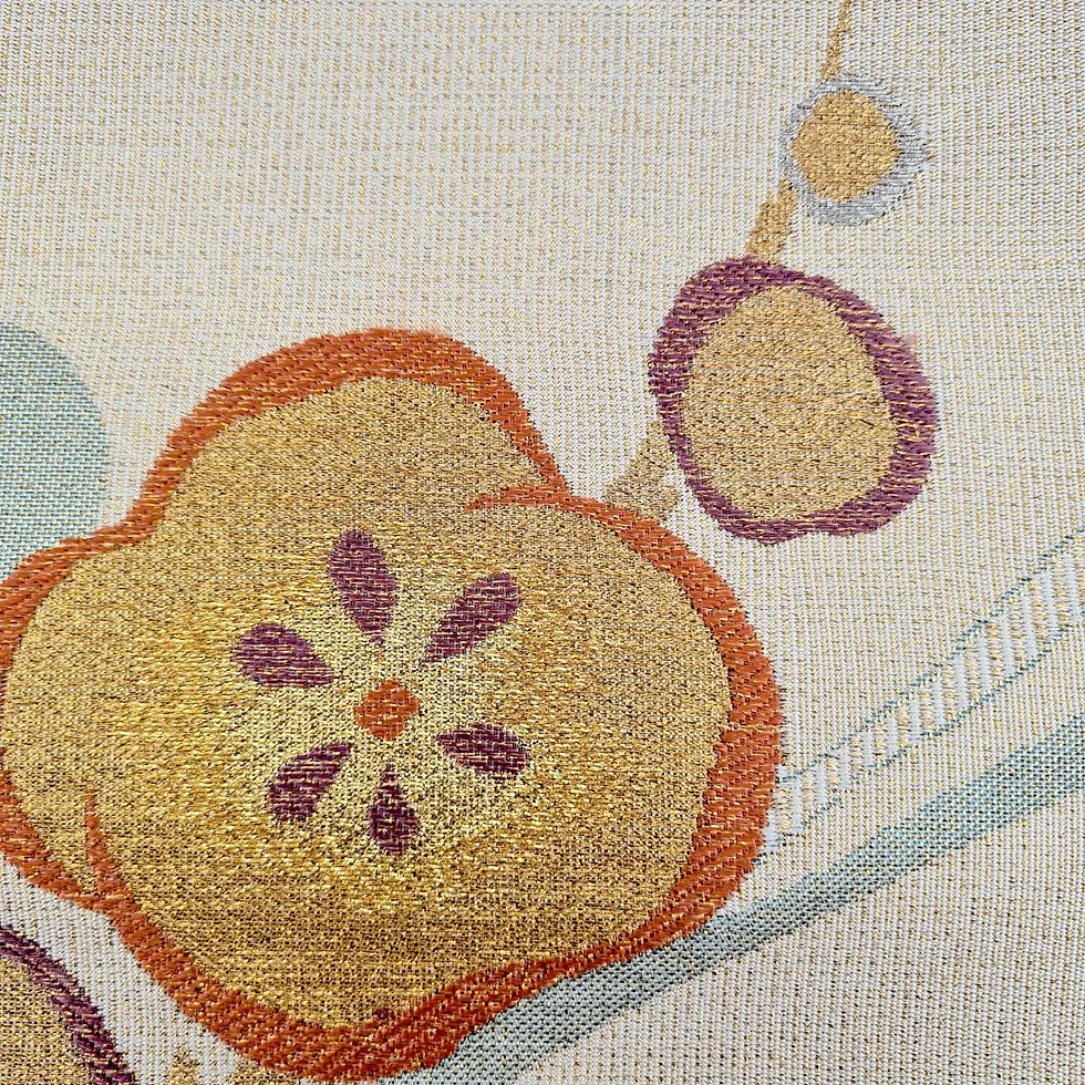 Miniatura: cintura obi giapponese fukuro