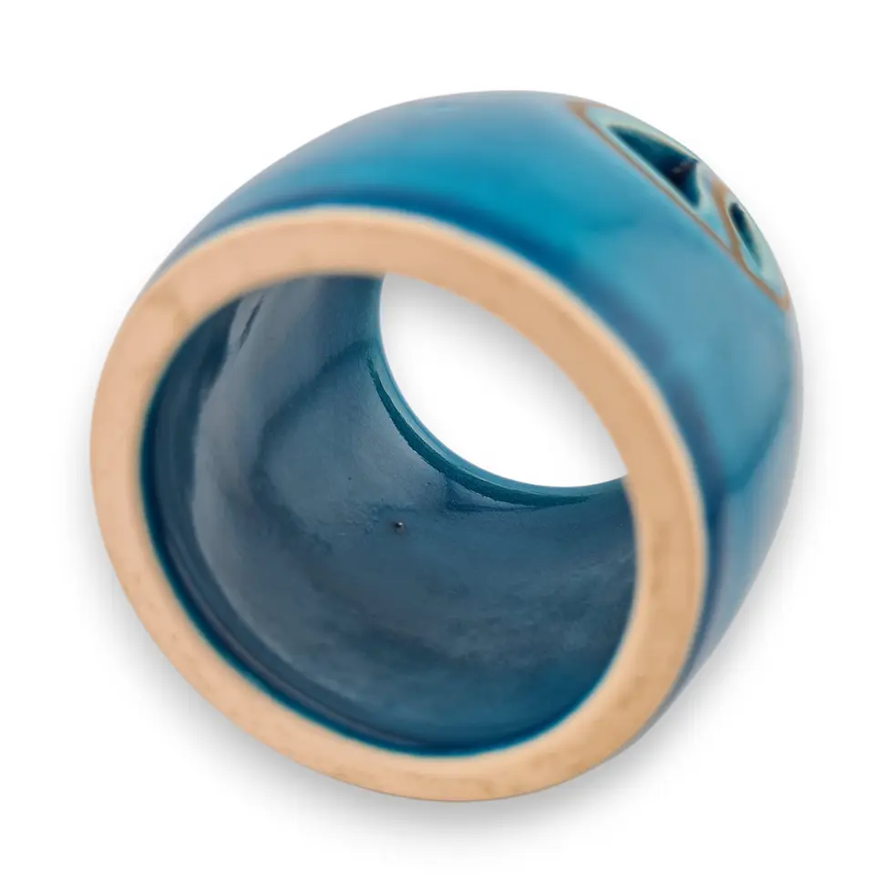 Miniatura: poggia mestolo giapponese futaoki per mestolo hishaku