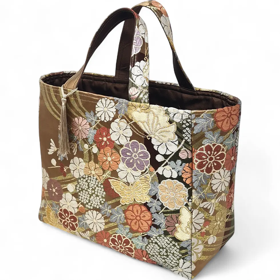 borsa giapponese in seta di kyoto