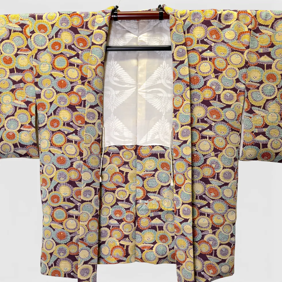 Miniatura: giacca haori kimono giapponese