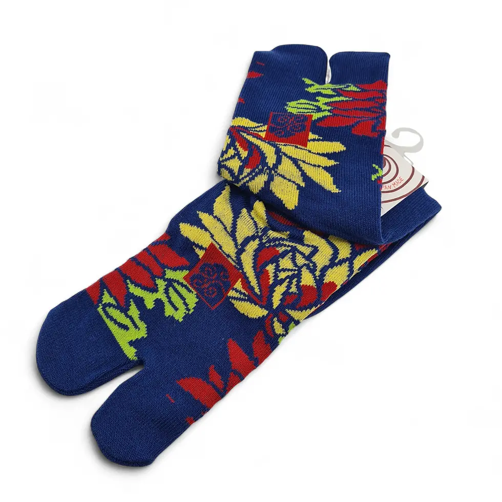 Miniatura: tabi calzino giapponese peonia