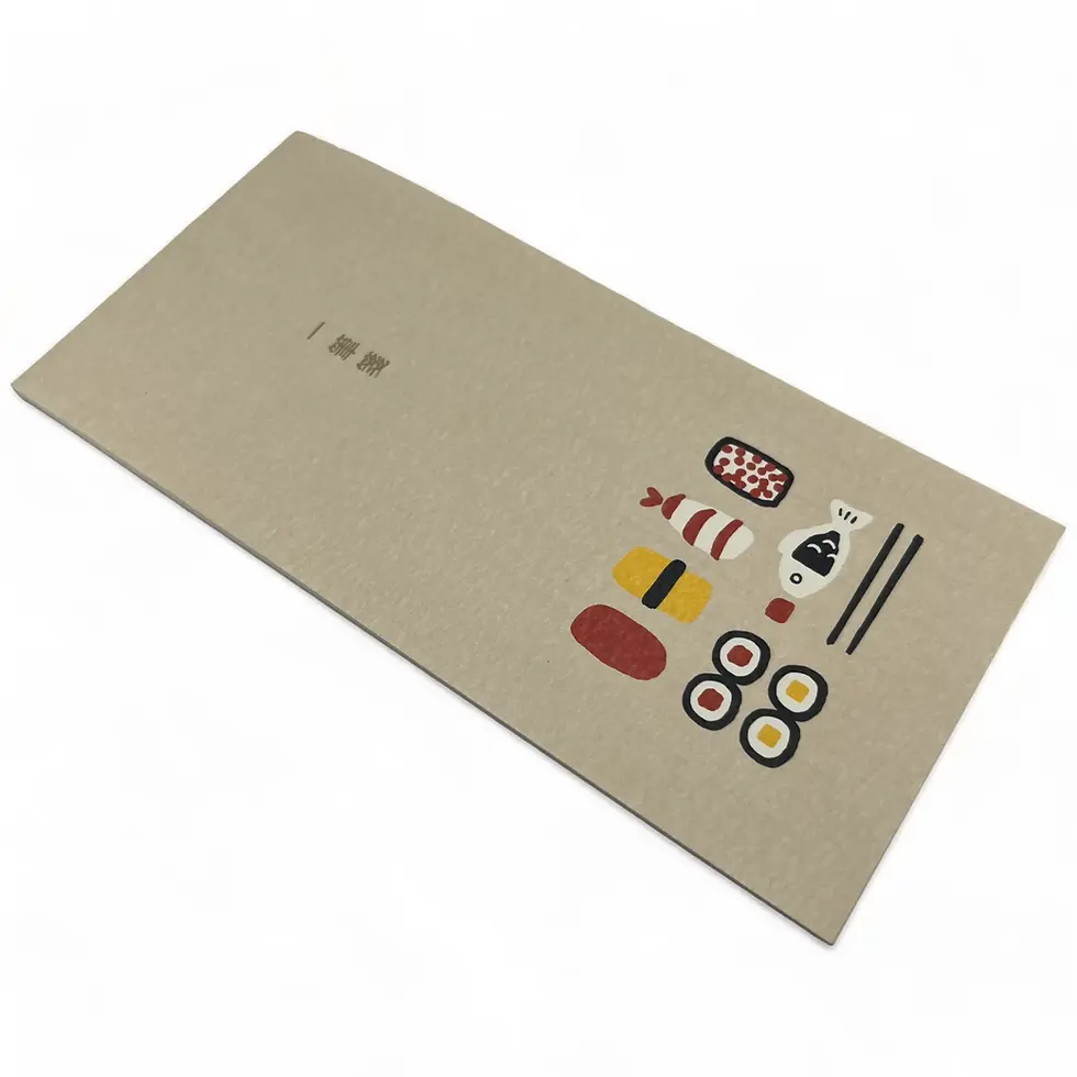 Miniatura: block notes giapponese sushi