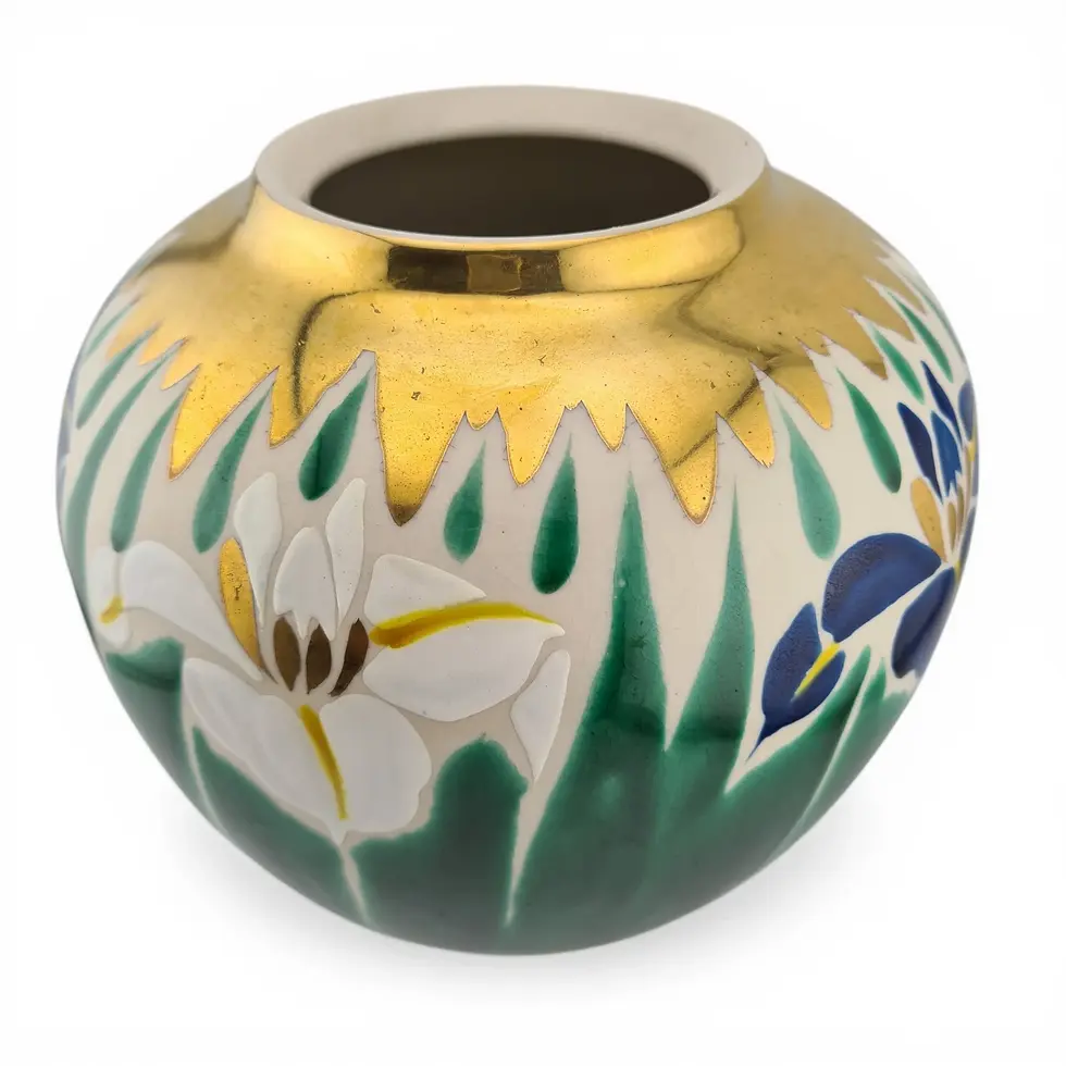 Miniatura: vaso giapponese kutani