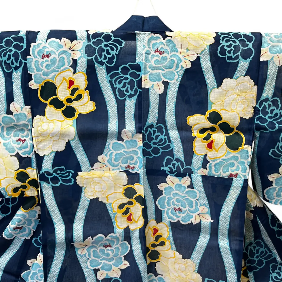 Miniatura: kimono yukata giapponese