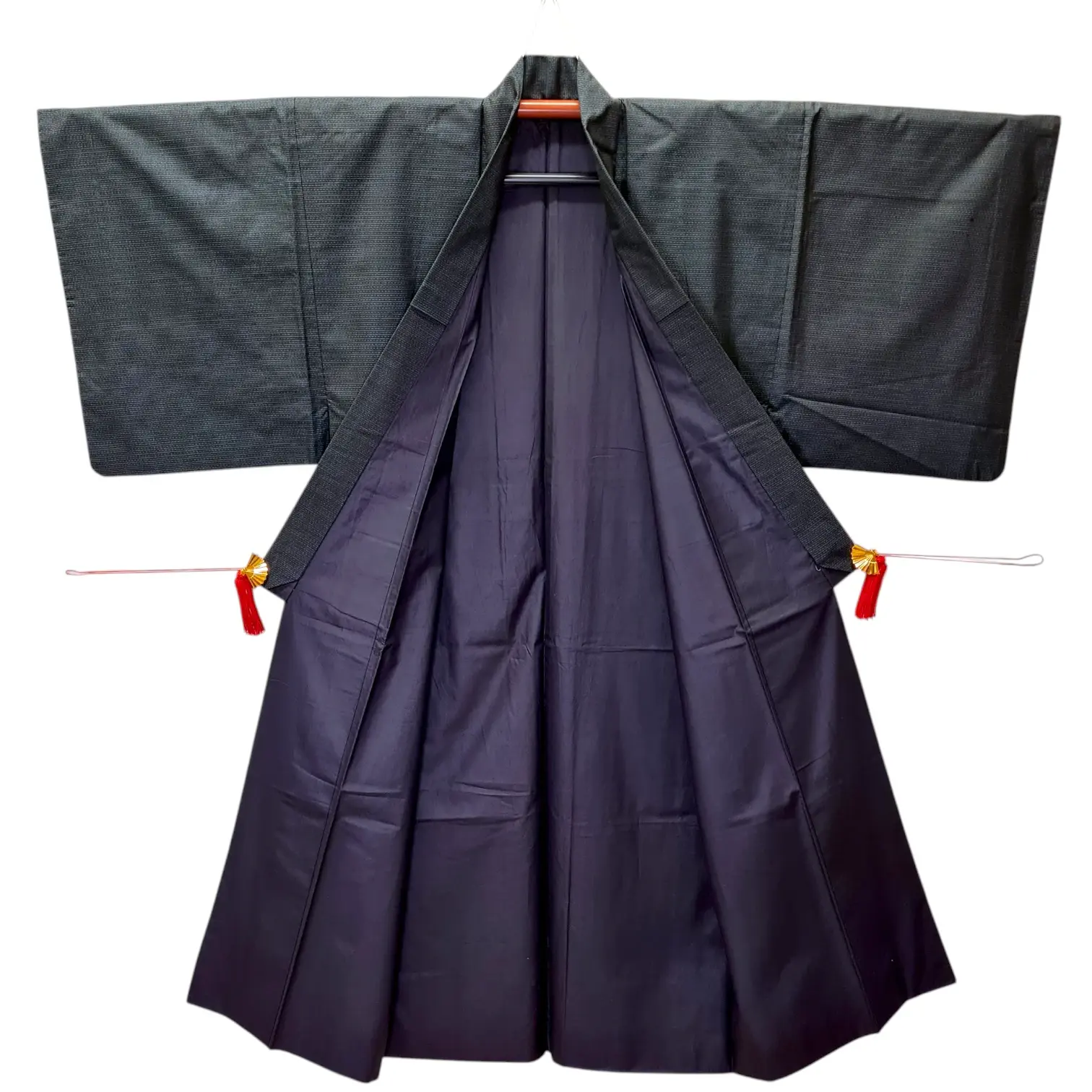 kimono giapponese maschile in seta