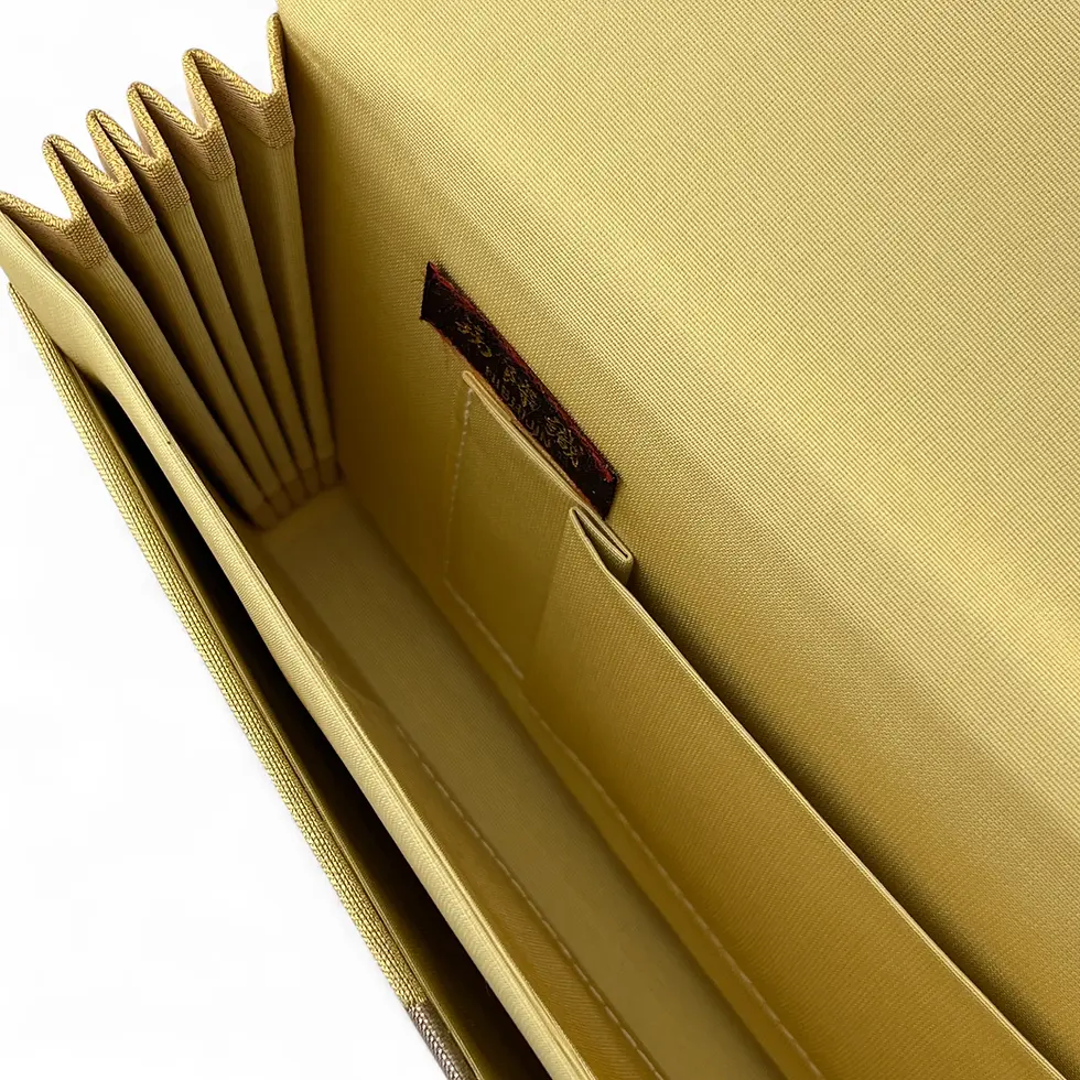 Miniatura: portafoglio giapponese in seta