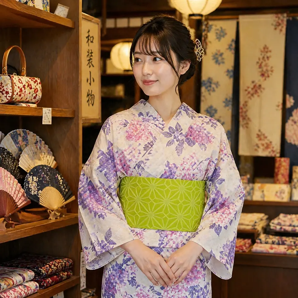 cintura hanhaba obi giapponese verde