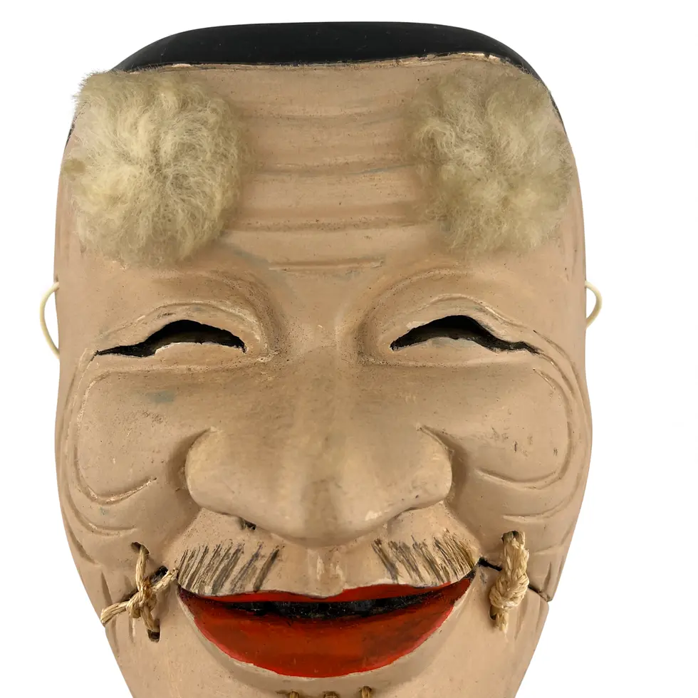Miniatura: maschera teatro no giapponese okina
