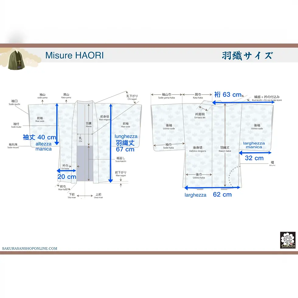 Miniatura: giacca haori giapponese