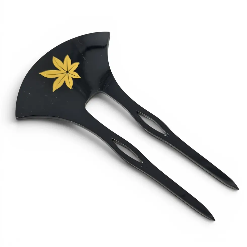 Miniatura: fermacapelli giapponese kanzashi