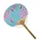 Miniatura: ventaglio giapponese uchiwa ortensia