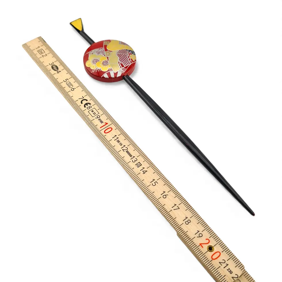 Miniatura: fermacapelli giapponesi kanzashi