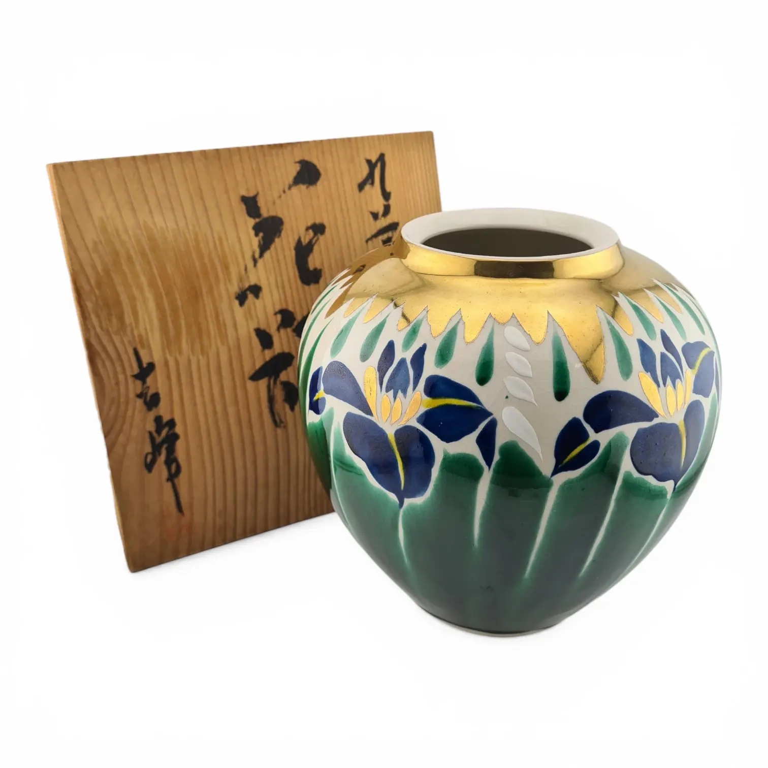 vaso giapponese kutani