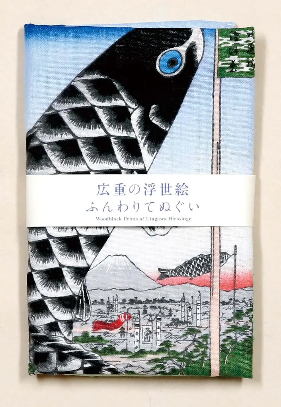 asciugamano giapponese tenugui ukiyo e