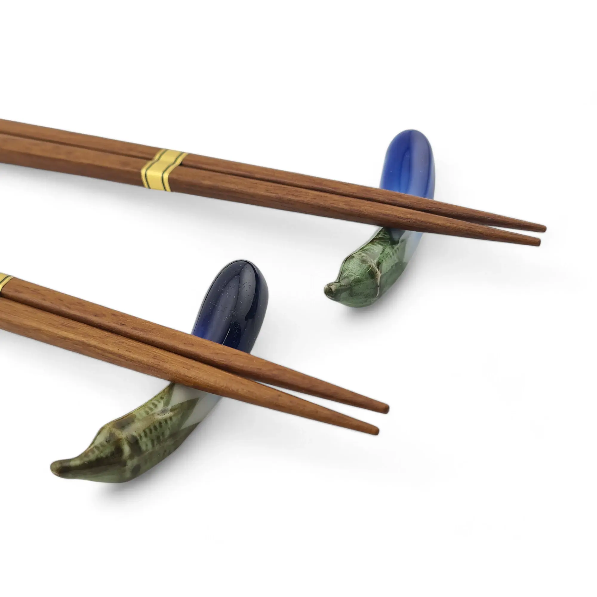 poggia bacchette giapponesi melanzana