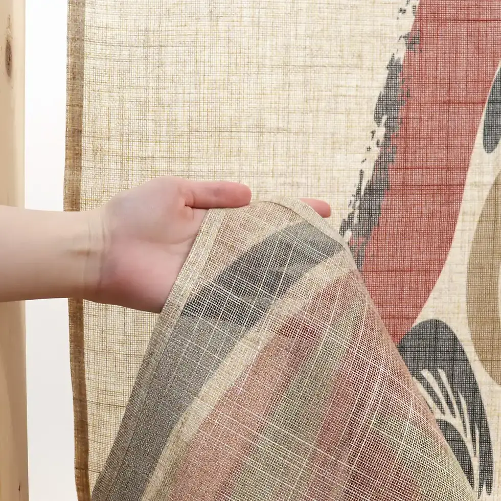 Miniatura: tenda noren giapponese daruma