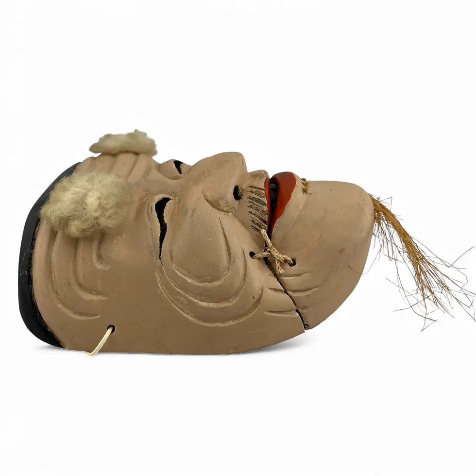 Miniatura: maschera teatro no giapponese okina