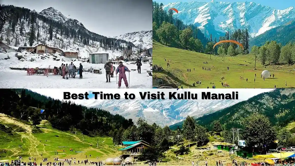 best time to visit kullu manali
