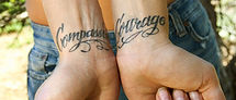 Tattooed Wrists