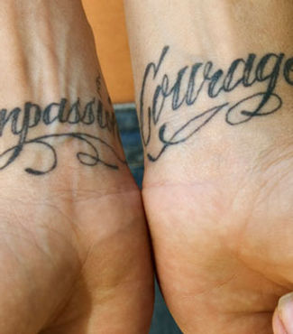 Tattooed Wrists