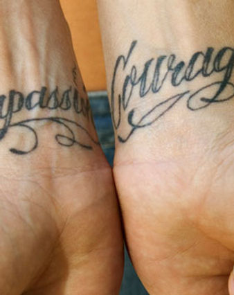 Tattooed Wrists