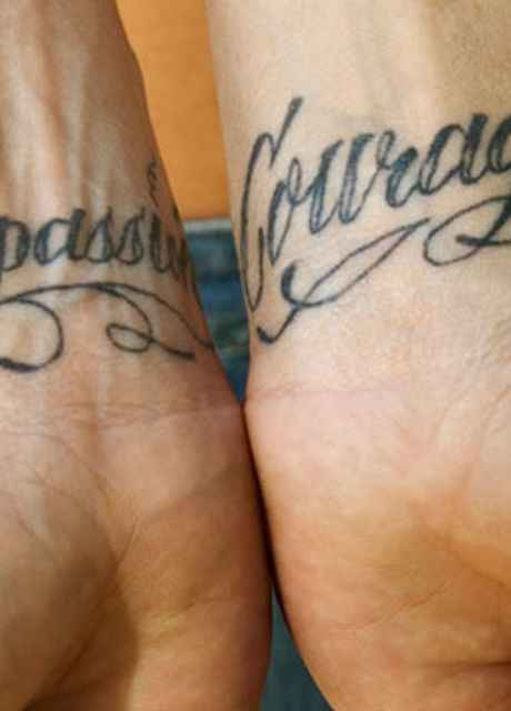 Tattooed Wrists